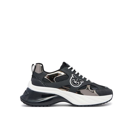 Sneakersy PINKO Ariel 15 SS0067 E022 Czarny ze sklepu eobuwie.pl w kategorii Buty sportowe damskie - zdjęcie 182026617