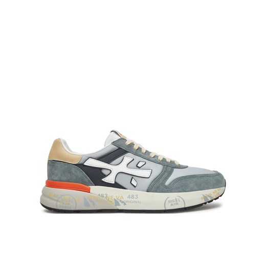 Sneakersy Premiata Mick Var 7245 Szary ze sklepu eobuwie.pl w kategorii Buty sportowe męskie - zdjęcie 182026798
