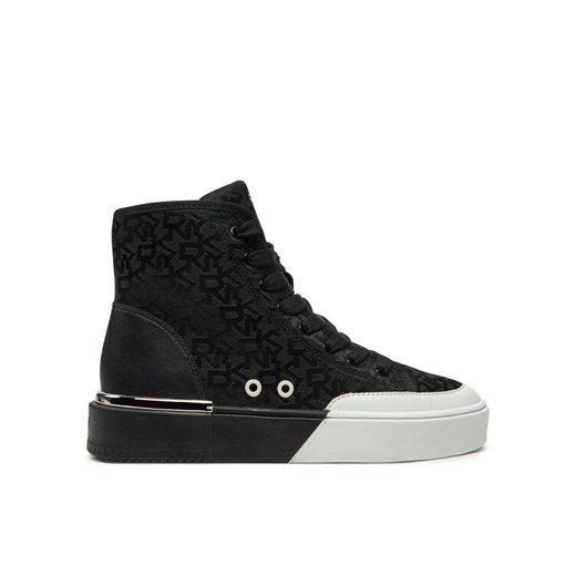 Sneakersy DKNY Bitsy K4497396 Czarny ze sklepu eobuwie.pl w kategorii Buty sportowe damskie - zdjęcie 182026799