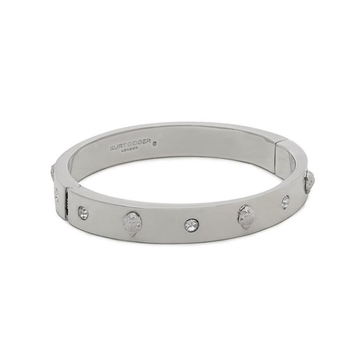 Bransoletka Kurt Geiger Metal Eagle Bangle 8840163429 Srebrny ze sklepu eobuwie.pl w kategorii Bransoletki - zdjęcie 182026838