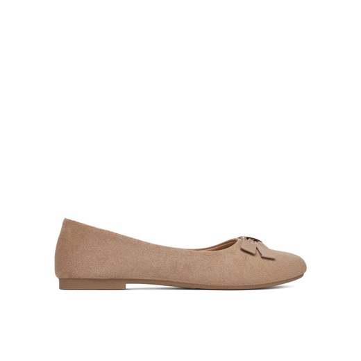 Baleriny JENNY WSS21520-03 Beżowy ze sklepu eobuwie.pl w kategorii Balerinki - zdjęcie 182026855