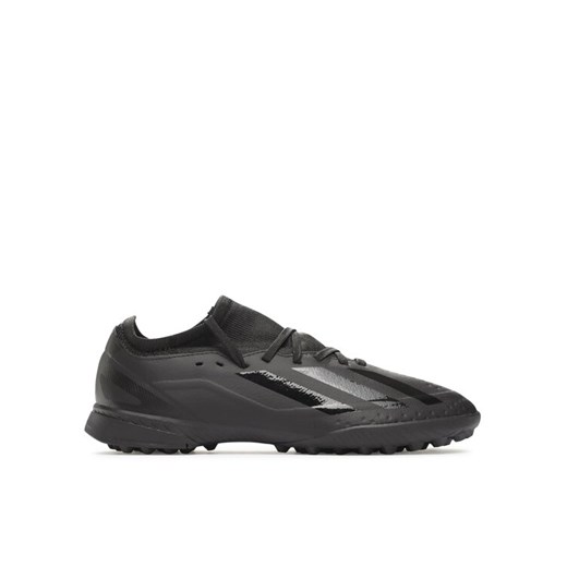 Buty do piłki nożnej adidas X Crazyfast.3 Turf Boots IE1570 Czarny ze sklepu eobuwie.pl w kategorii Buty sportowe dziecięce - zdjęcie 182026875