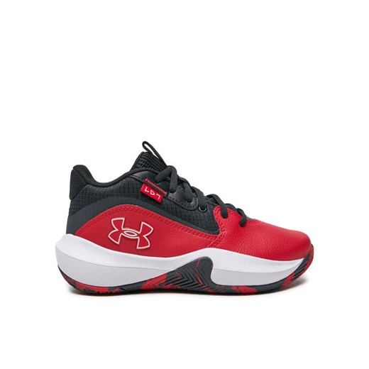 Buty do koszykówki Under Armour Grade School UA Lockdown 7 3028513 Czerwony ze sklepu eobuwie.pl w kategorii Buty sportowe dziecięce - zdjęcie 182026967