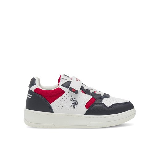 Sneakersy U.S. Polo Assn. DENNY005 Biały ze sklepu eobuwie.pl w kategorii Buty sportowe dziecięce - zdjęcie 182026975