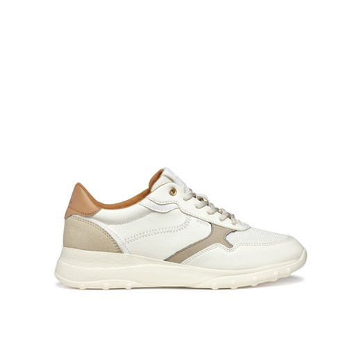 Sneakersy Geox D55LPA 0BC11 C1RH6 Biały ze sklepu eobuwie.pl w kategorii Buty sportowe damskie - zdjęcie 182026995