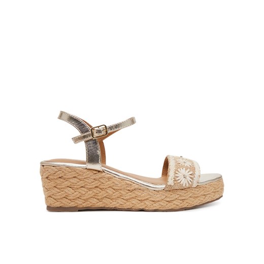 Espadryle Gioseppo Candia 74863-P Brązowy ze sklepu eobuwie.pl w kategorii Espadryle damskie - zdjęcie 182026997