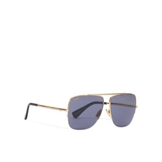 Okulary przeciwsłoneczne Max Mara MM0121 30A Złoty ze sklepu eobuwie.pl w kategorii Okulary przeciwsłoneczne damskie - zdjęcie 182027046