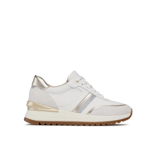 Sneakersy Geox D Desya A D3500A 08522 C1352 Biały ze sklepu eobuwie.pl w kategorii Buty sportowe damskie - zdjęcie 182027267