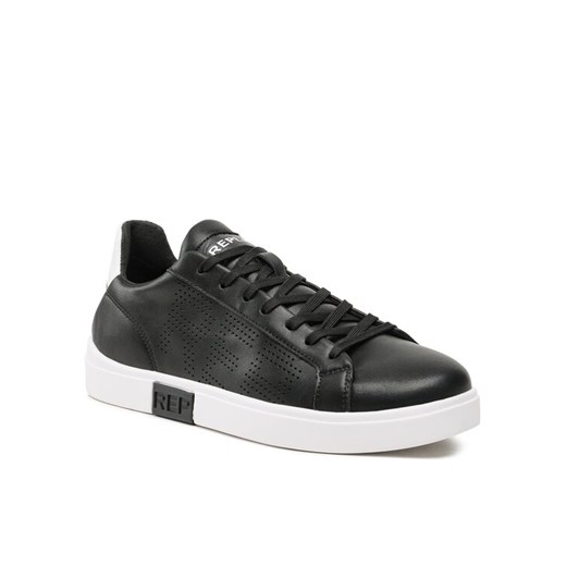 Sneakersy Replay Polys Studio GMZ3P .000.C0014L Czarny ze sklepu eobuwie.pl w kategorii Trampki męskie - zdjęcie 182027349