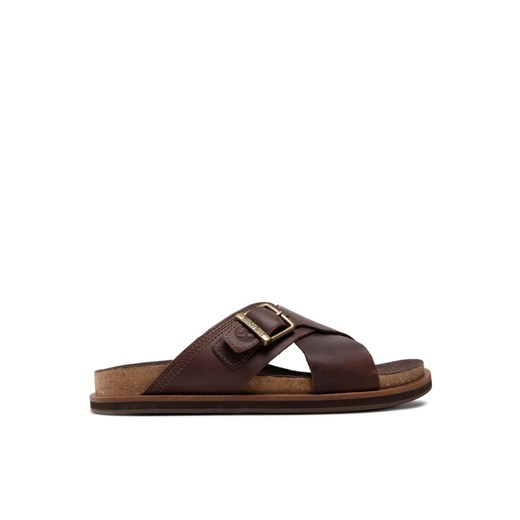 Klapki Timberland Amalfi Vibes Slide TB0A41A1V131 Brązowy ze sklepu eobuwie.pl w kategorii Klapki męskie - zdjęcie 182027418