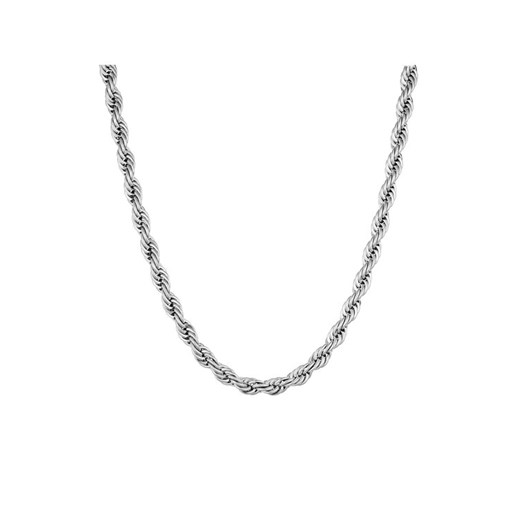 Łańcuszek ICED STUFF Rope Białe złoto ze sklepu eobuwie.pl w kategorii Naszyjniki - zdjęcie 182027426