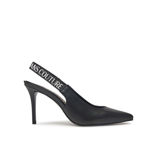 Sandały Versace Jeans Couture 78VA3S52 Czarny ze sklepu eobuwie.pl w kategorii Czółenka - zdjęcie 182027548