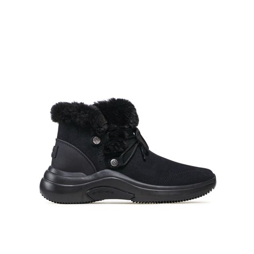 Botki Skechers On-The-Go Midtown 144271/BBK Czarny ze sklepu eobuwie.pl w kategorii Śniegowce damskie - zdjęcie 182027575