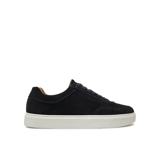 Sneakersy Calvin Klein Lace Up Suede HM0HM01792 Czarny ze sklepu eobuwie.pl w kategorii Buty sportowe męskie - zdjęcie 182027667
