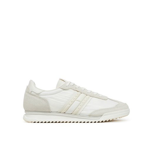 Sneakersy Tommy Jeans Tjm Retro Runner Cleated EM0EM01527 Biały ze sklepu eobuwie.pl w kategorii Buty sportowe męskie - zdjęcie 182027708
