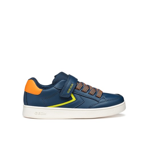 Sneakersy Geox J Eclyper J55LSA 5411 CF43S D Granatowy ze sklepu eobuwie.pl w kategorii Buty sportowe dziecięce - zdjęcie 182027719