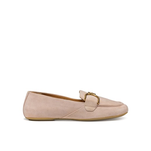 Loafersy Geox D Palmaria D45MUJ 00021 C5149 Różowy ze sklepu eobuwie.pl w kategorii Lordsy damskie - zdjęcie 182027776