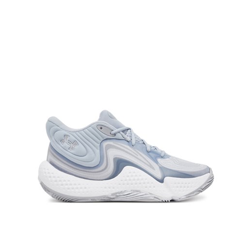 Sneakersy Under Armour UA Spawn 6 Mid 3027647 Szary ze sklepu eobuwie.pl w kategorii Buty sportowe męskie - zdjęcie 182028006