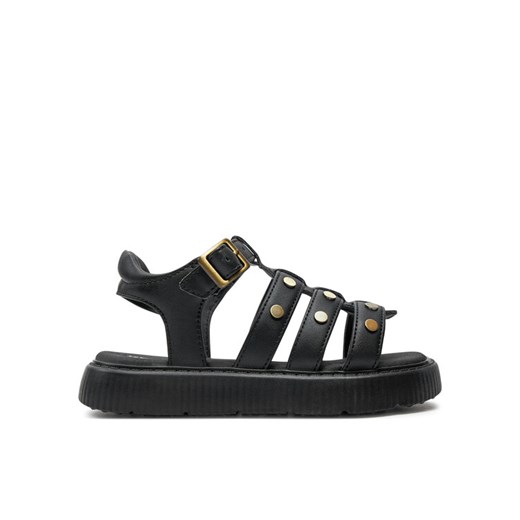 Sandały Geox J Sandal Kodette Gir J45DBG 000BC C9999 S Czarny ze sklepu eobuwie.pl w kategorii Sandały dziecięce - zdjęcie 182028039