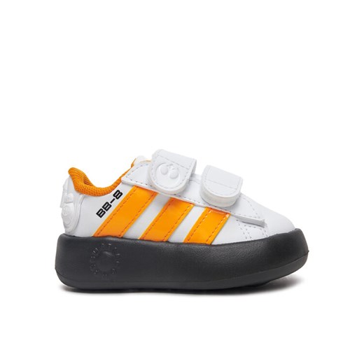 Sneakersy adidas Star Wars Grand Court 2.0 IH1140 Biały ze sklepu eobuwie.pl w kategorii Buty sportowe dziecięce - zdjęcie 182028045