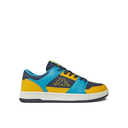 Sneakersy Kappa Logo Bernal Kid 351F8IW Niebieski ze sklepu eobuwie.pl w kategorii Buty sportowe dziecięce - zdjęcie 182028118