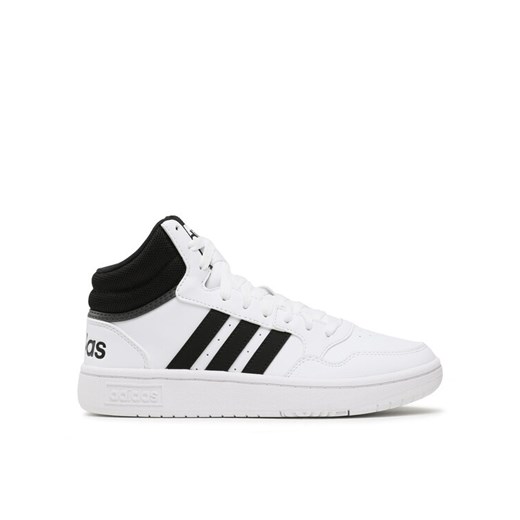 Sneakersy adidas Hoops 3.0 Mid Classic Vintage Shoes GW3019 Biały ze sklepu eobuwie.pl w kategorii Buty sportowe męskie - zdjęcie 182028248
