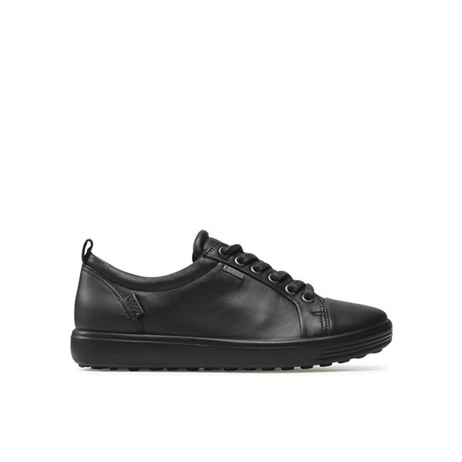 Sneakersy ECCO Soft 7 W GORE-TEX 44030301001 Czarny ze sklepu eobuwie.pl w kategorii Buty sportowe damskie - zdjęcie 182028289