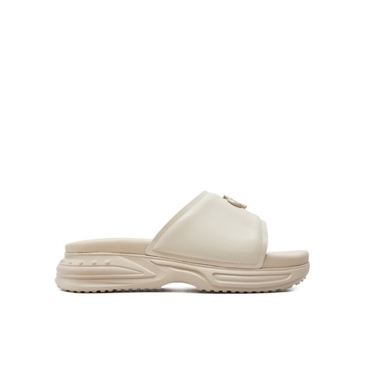 Klapki Calvin Klein Jeans Chunky Comf Slide Mtr YW0YW01506 Écru 39 eobuwie.pl