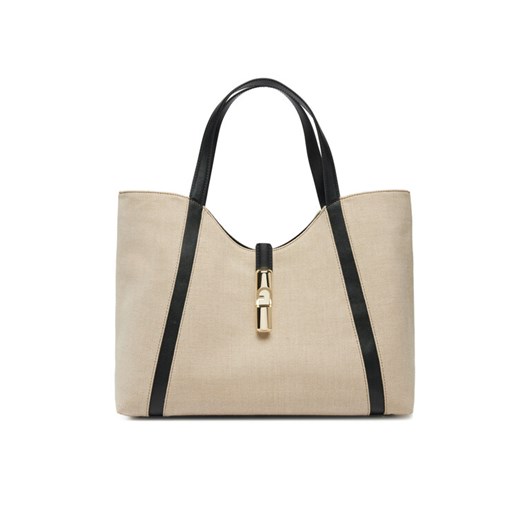 Torebka Furla Goccia XL WB01729 BX3542 NN000 Écru ze sklepu eobuwie.pl w kategorii Torby Shopper bag - zdjęcie 182028409