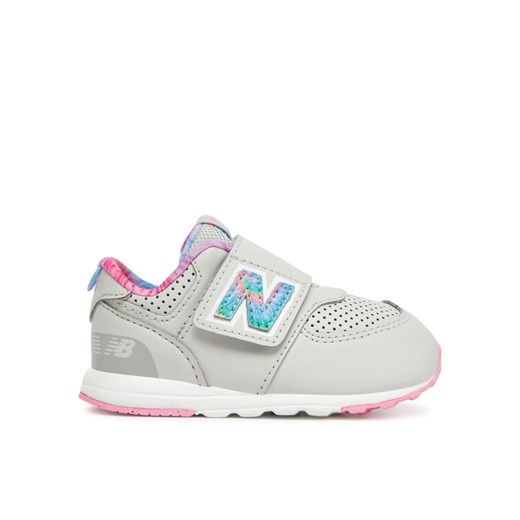 Sneakersy New Balance NW574KL Szary ze sklepu eobuwie.pl w kategorii Buty sportowe dziecięce - zdjęcie 182028415