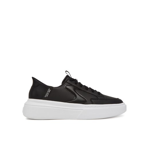 Sneakersy Skechers Cordova Classic 185081/BKW Czarny ze sklepu eobuwie.pl w kategorii Buty sportowe damskie - zdjęcie 182028446