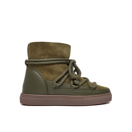 Śniegowce Inuikii Classic 75202-005 Khaki ze sklepu eobuwie.pl w kategorii Śniegowce damskie - zdjęcie 182028505