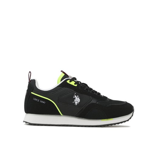 Sneakersy U.S. Polo Assn. Ethan ETHAN001 Czarny ze sklepu eobuwie.pl w kategorii Buty sportowe męskie - zdjęcie 182028559