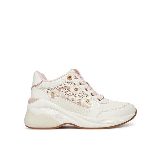 Sneakersy Aldo Enzie 13917693 Écru ze sklepu eobuwie.pl w kategorii Buty sportowe damskie - zdjęcie 182028585
