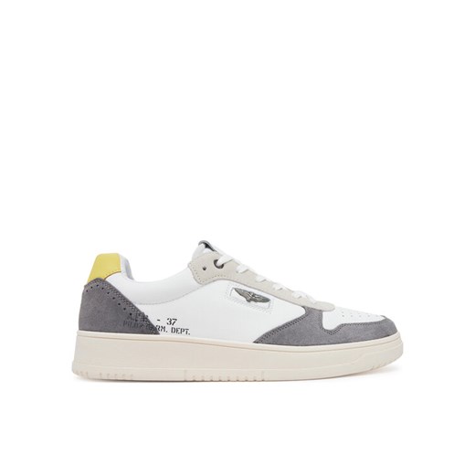 Sneakersy Aeronautica Militare 251SC235PL244 Biały ze sklepu eobuwie.pl w kategorii Buty sportowe męskie - zdjęcie 182028597