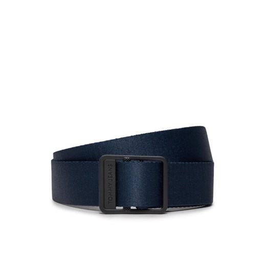 Pasek Męski Tommy Jeans Tjm Webbing 3.5 AM0AM12047 Granatowy ze sklepu eobuwie.pl w kategorii Paski męskie - zdjęcie 182028609