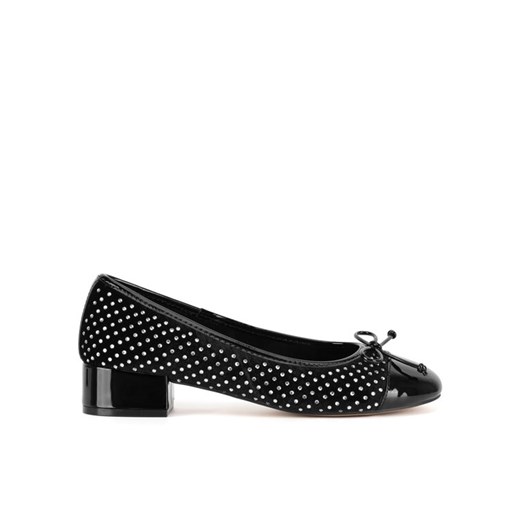 Baleriny Nine West WFA2993-1 Czarny ze sklepu eobuwie.pl w kategorii Balerinki - zdjęcie 182028665