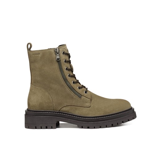 Botki Geox D Iridea D16HRF 00022 C3704 Khaki ze sklepu eobuwie.pl w kategorii Botki - zdjęcie 182028667