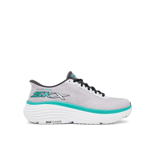 Buty do biegania Skechers Max Cushioning Endeavour-Exciton 220611/LTGY Szary ze sklepu eobuwie.pl w kategorii Buty sportowe męskie - zdjęcie 182028726