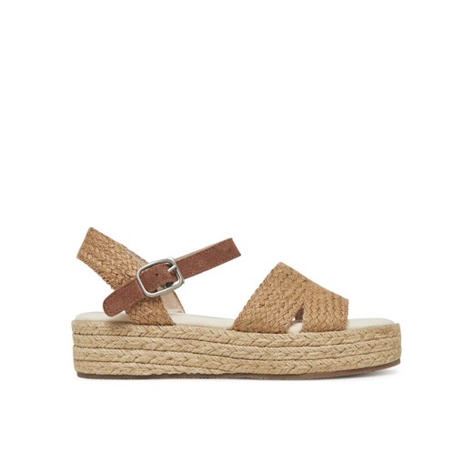 Espadryle EMU Australia Mackenzie W13170 Beżowy ze sklepu eobuwie.pl w kategorii Espadryle damskie - zdjęcie 182028759