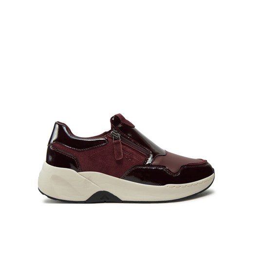 Sneakersy Josef Seibel Lissi 04 96504 410 Bordowy ze sklepu eobuwie.pl w kategorii Buty sportowe damskie - zdjęcie 182028846