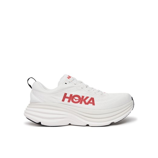 Buty do biegania Hoka Bondi 8 1123202 Biały ze sklepu eobuwie.pl w kategorii Buty sportowe męskie - zdjęcie 182028906