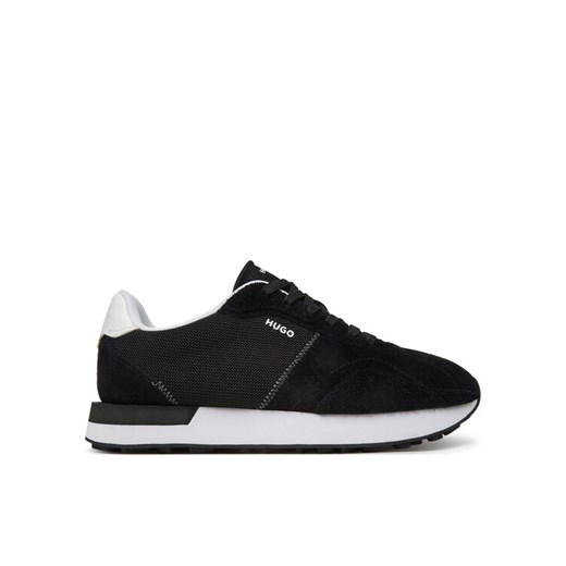 Sneakersy HUGO Kiria Runn hsdme 50541592 Czarny ze sklepu eobuwie.pl w kategorii Buty sportowe damskie - zdjęcie 182028917