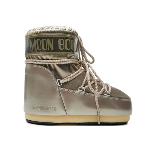 Śniegowce Moon Boot 80D1409350 Złoty ze sklepu eobuwie.pl w kategorii Śniegowce damskie - zdjęcie 182028945