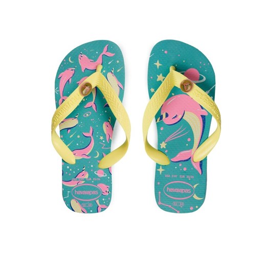 Japonki Havaianas 41034050031 Kolorowy ze sklepu eobuwie.pl w kategorii Klapki dziecięce - zdjęcie 182028995