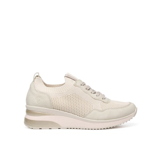 Sneakersy Remonte D2406-60 Beżowy ze sklepu eobuwie.pl w kategorii Buty sportowe damskie - zdjęcie 182029025