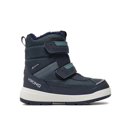 Śniegowce Viking Play Reflex Warm Gtx 2V GORE-TEX 3-94000-577 Granatowy ze sklepu eobuwie.pl w kategorii Buty zimowe dziecięce - zdjęcie 182029026