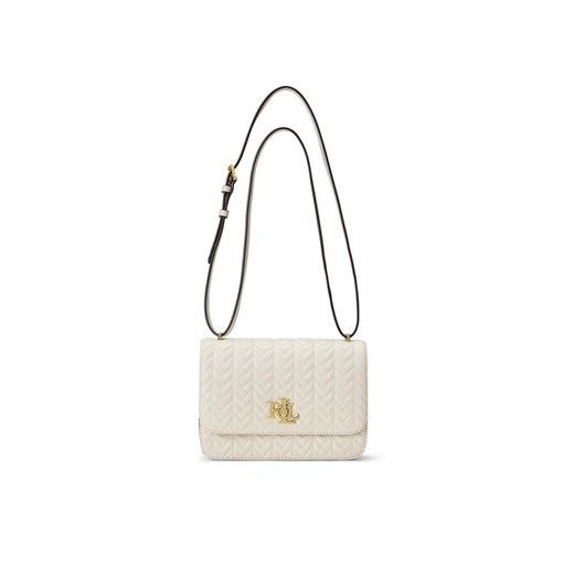 Torebka LAUREN RALPH LAUREN Sophee 431966768001 Écru ze sklepu eobuwie.pl w kategorii Listonoszki - zdjęcie 182029047