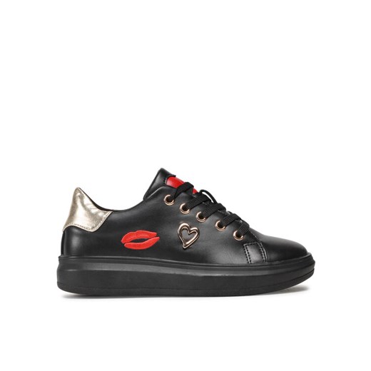 Sneakersy Nelli Blu CS5608-09 Czarny ze sklepu eobuwie.pl w kategorii Buty sportowe dziecięce - zdjęcie 182029057