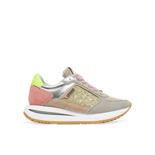 Sneakersy Guess FLPE2G LEM12 Różowy ze sklepu eobuwie.pl w kategorii Buty sportowe damskie - zdjęcie 182029066